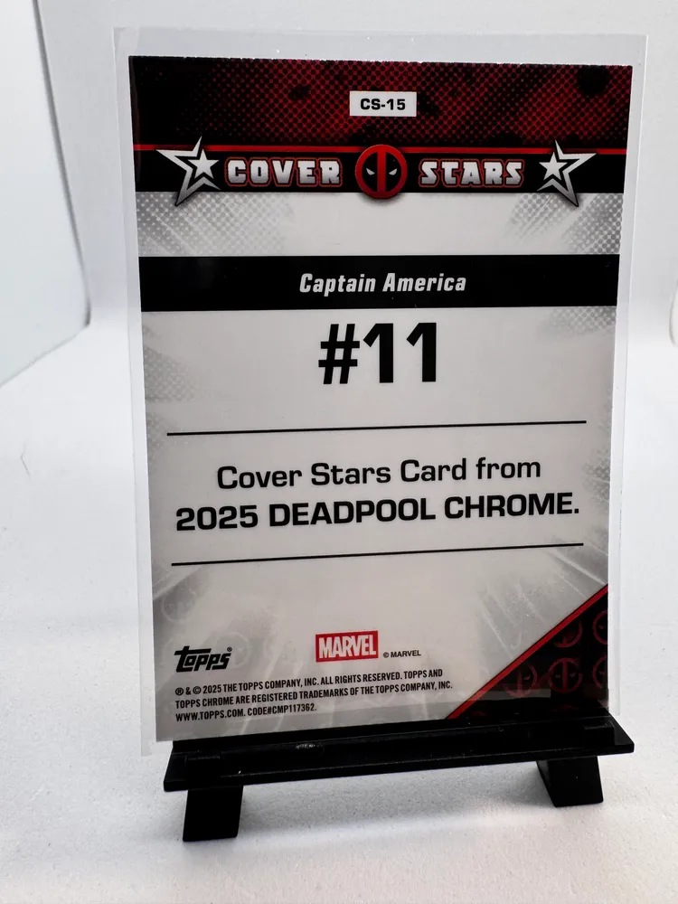 Marvel, Deadpool & Wolverine (Captain America #11 cover): CS-15 view 2