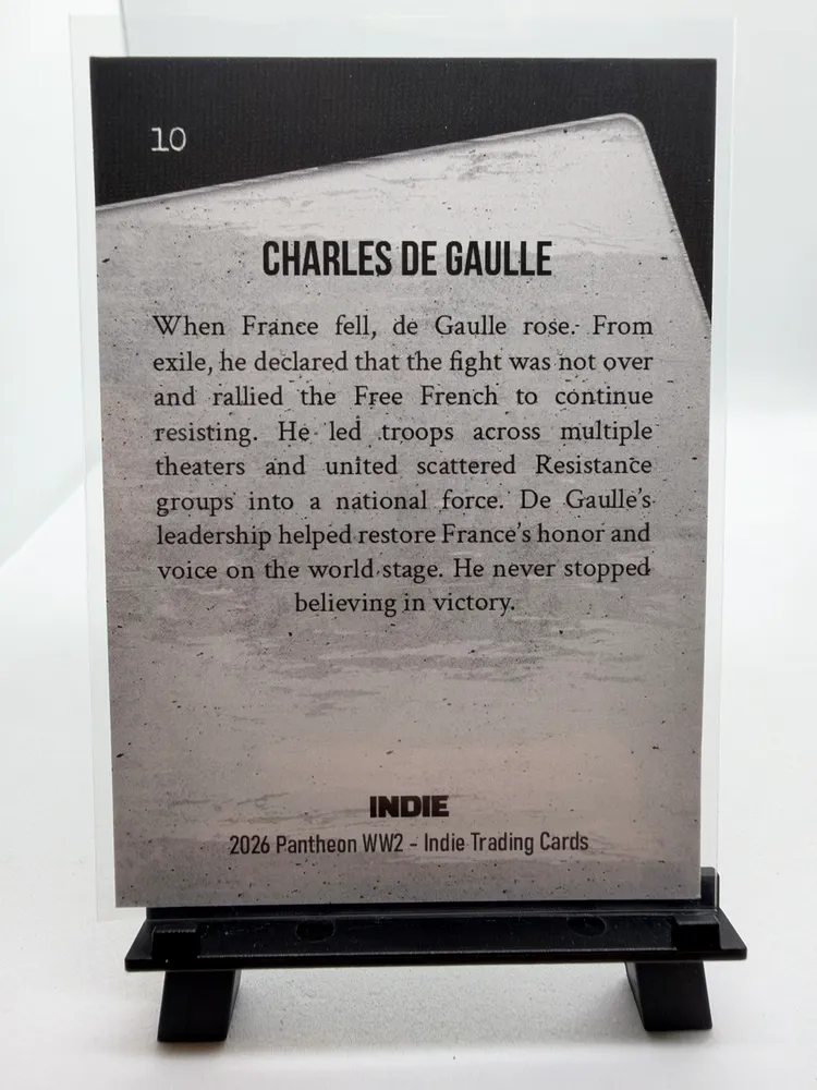 Historical, Charles de Gaulle: 10 view 3
