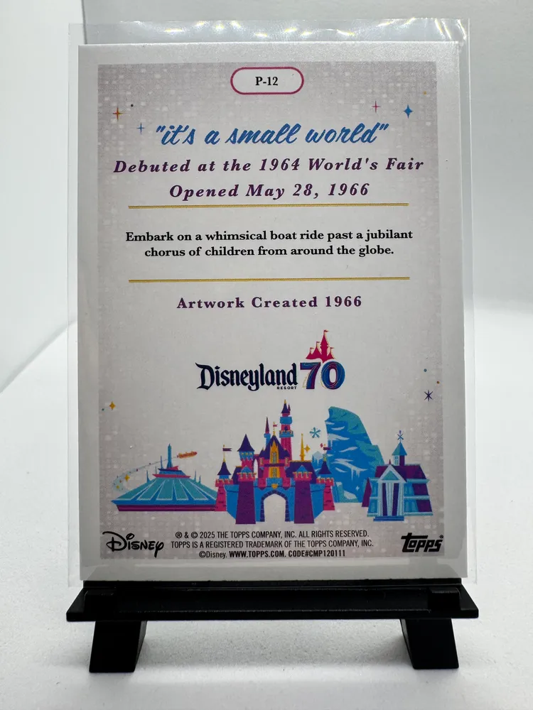 Disney, it's a small world (Disneyland attraction): P-12 view 2