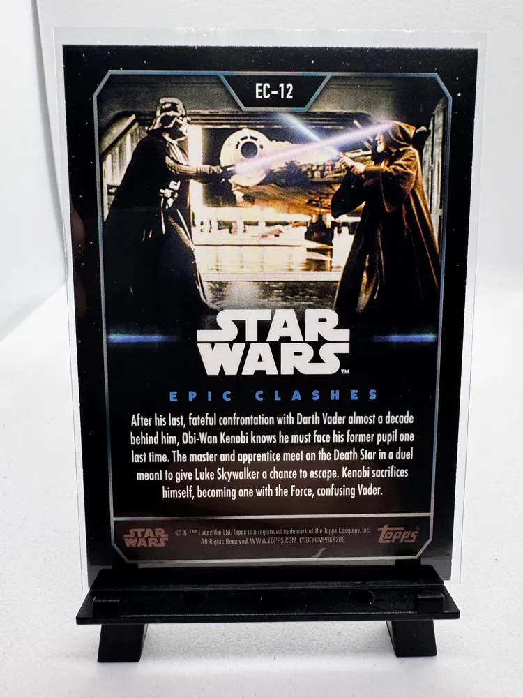 Star Wars, Obi-Wan Kenobi and Darth Vader: EC-12 view 2