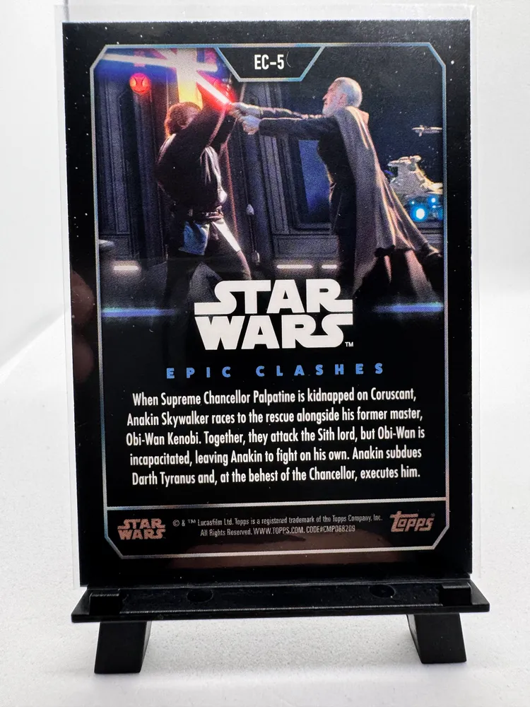 Star Wars, Anakin Skywalker and Count Dooku: EC-5 view 2