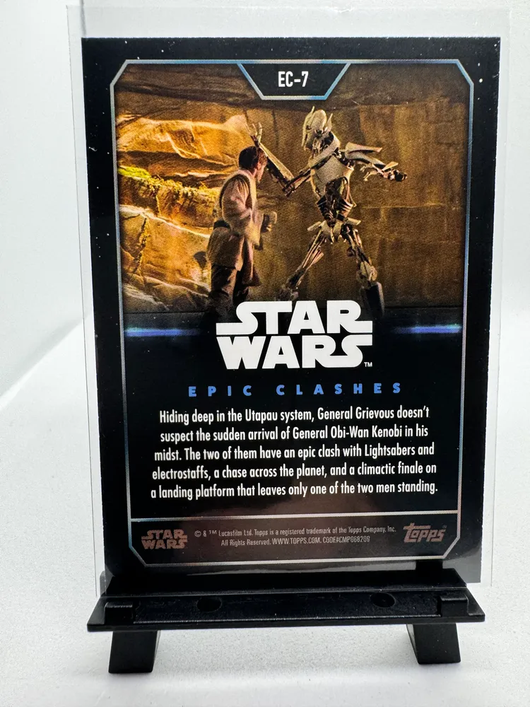 Star Wars, Obi-Wan Kenobi and General Grievous: EC-7 view 2