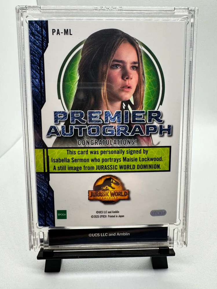 Jurassic World, Isabella Sermon as Maisie Lockwood: PA-ML view 3