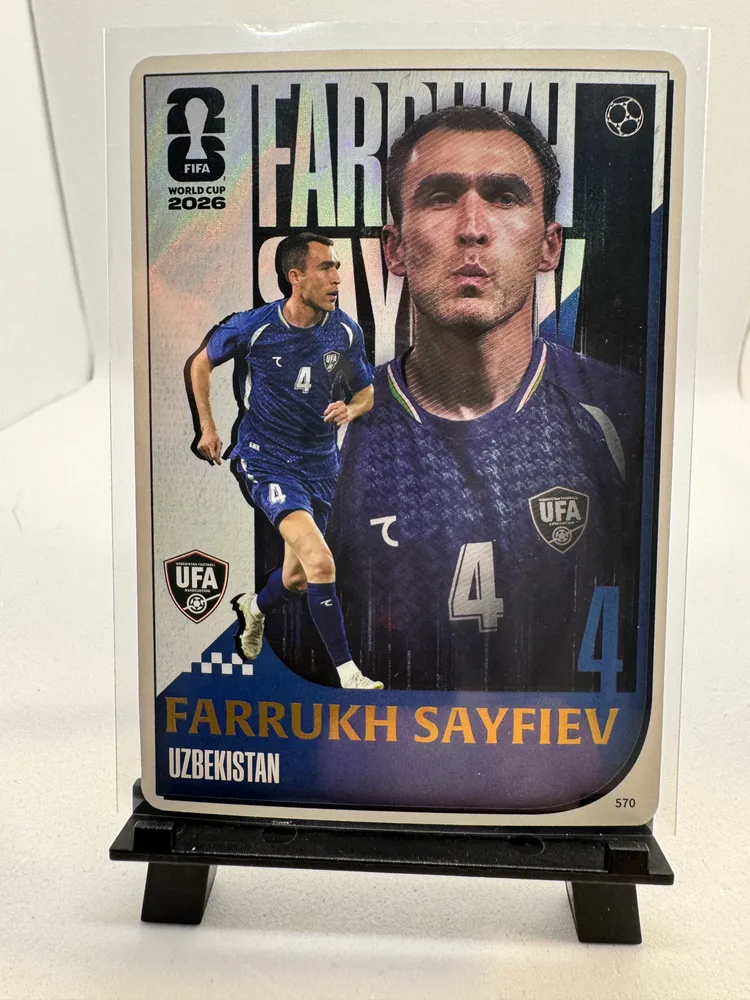 Soccer, Farrukh Sayfiev (Uzbekistan): 570