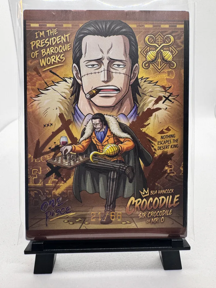 One Piece, Shirahoshi (back: Crocodile): GOP-006 view 4