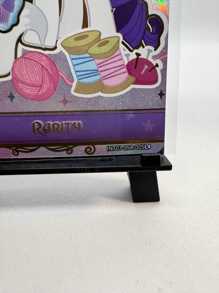 My Little Pony, Rarity: INT03-LSR-005L4 view 2