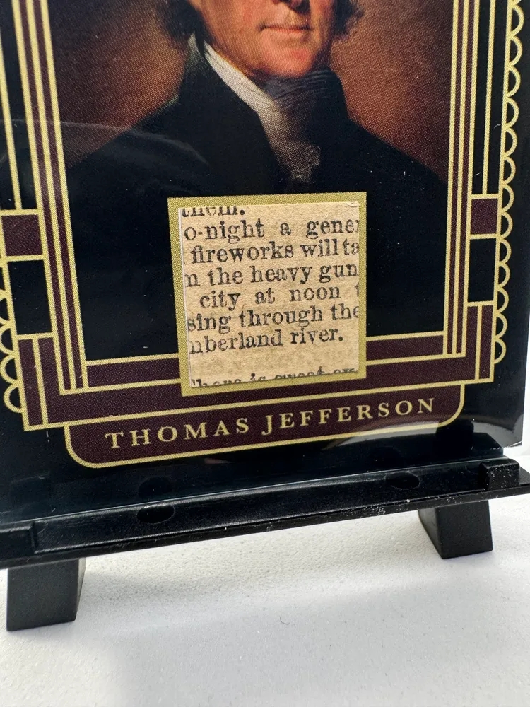 U.S. Presidents: SR-TJ view 2