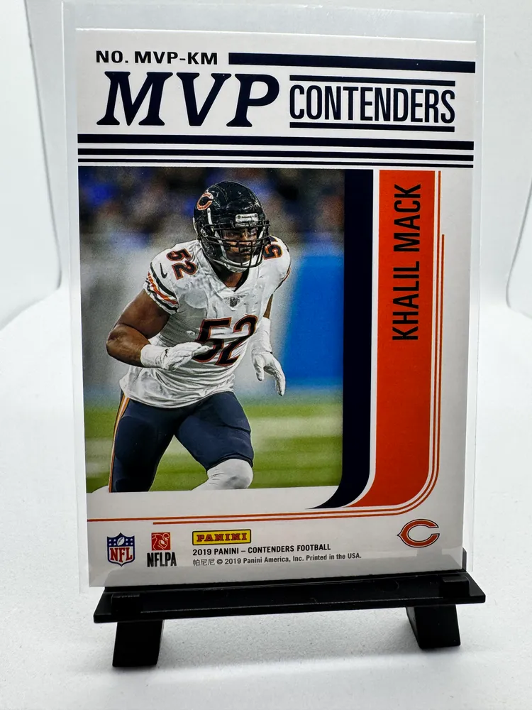 Sports Cards, Khalil Mack: MVP-KM view 2