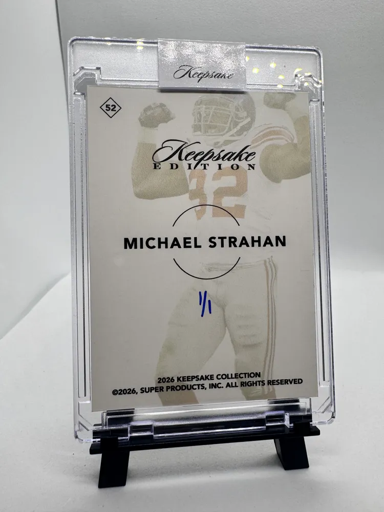 Sports Cards, Michael Strahan (New York Giants): 52 view 2