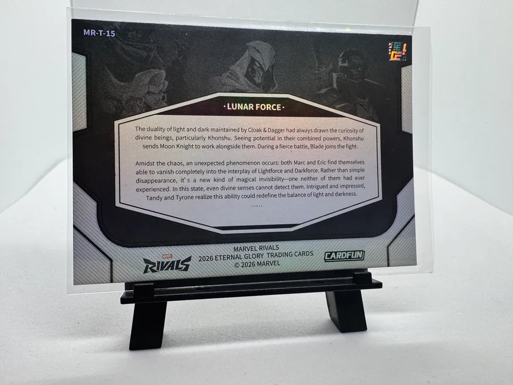 Marvel, Cloak & Dagger / Moon Knight / Blade: MR-T-15 view 2