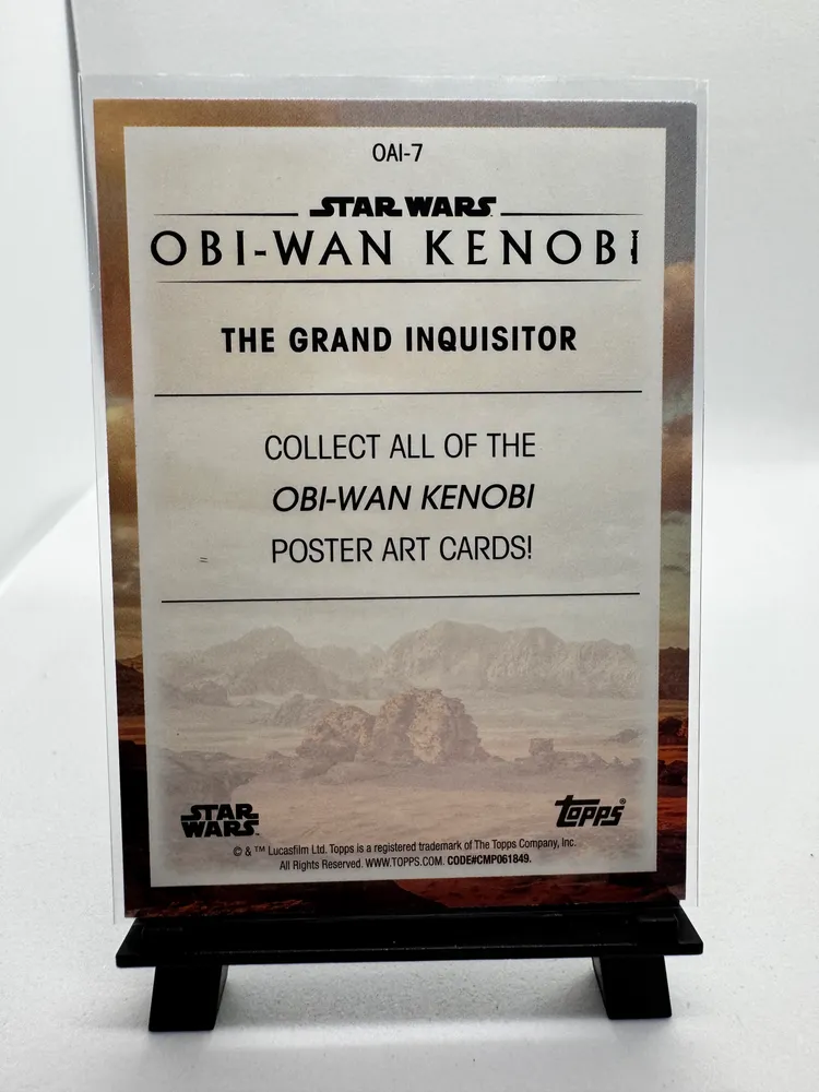 Star Wars, The Grand Inquisitor: OAI-7 view 2