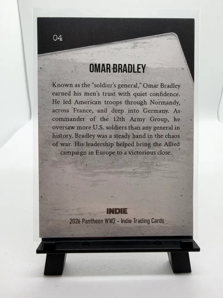 Indie Historic Series, Omar Bradley: 04 view 2