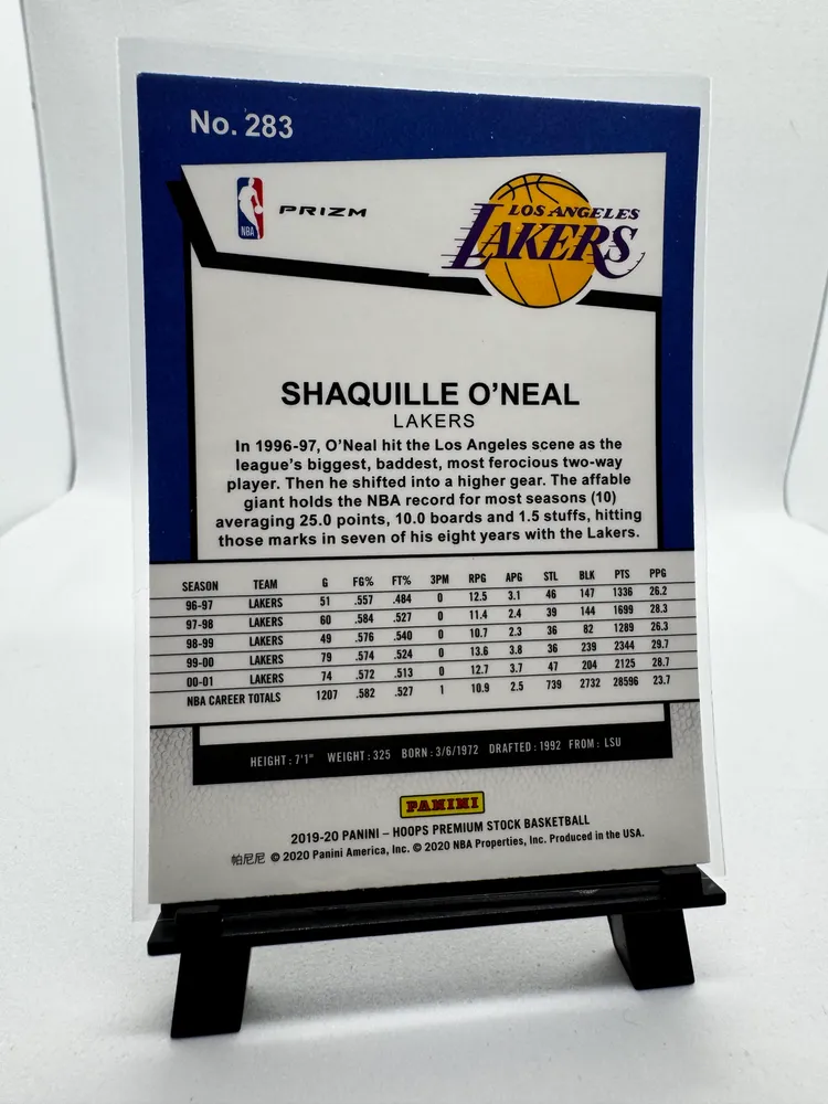 Sports Cards, Shaquille O'Neal: 283 view 2