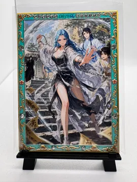 One Piece, Uta (portrait back) / chained-women scene (front)