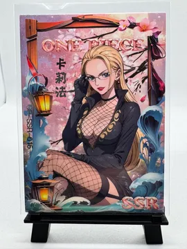 One Piece, Blonde glasses waifu (Kalifa-styled): OP-SSR-016