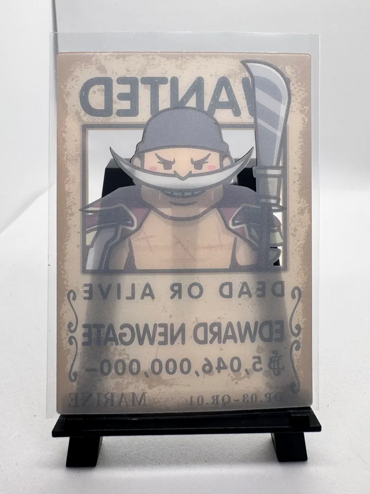 One Piece, Edward Newgate (Whitebeard): OP.03-QR.01 view 2