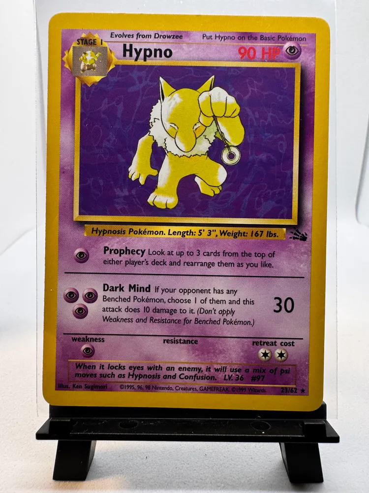 Pokemon, Hypno: 23/62