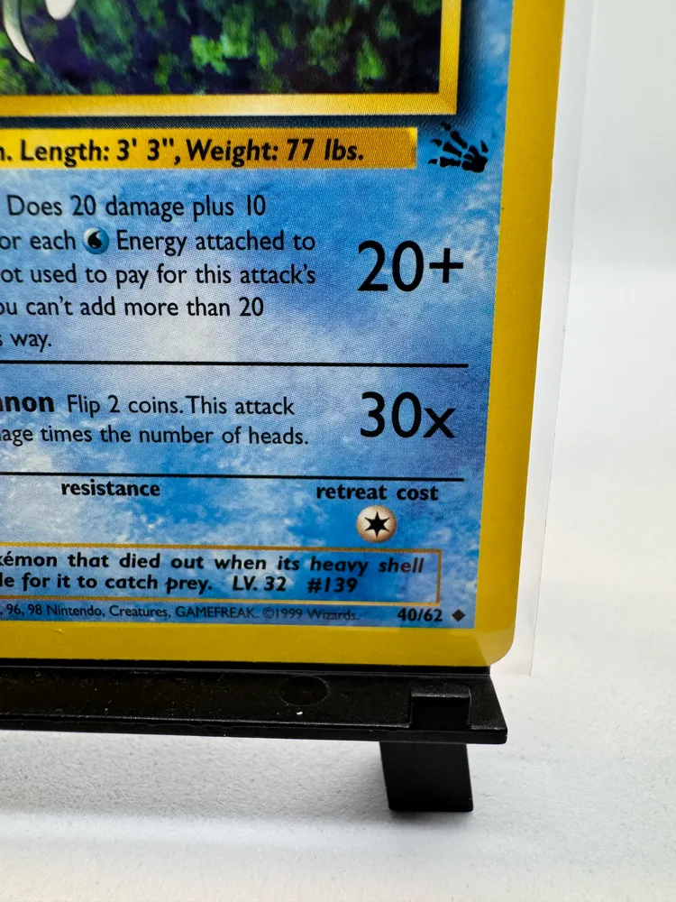Pokemon, Omastar: 40/62 view 2