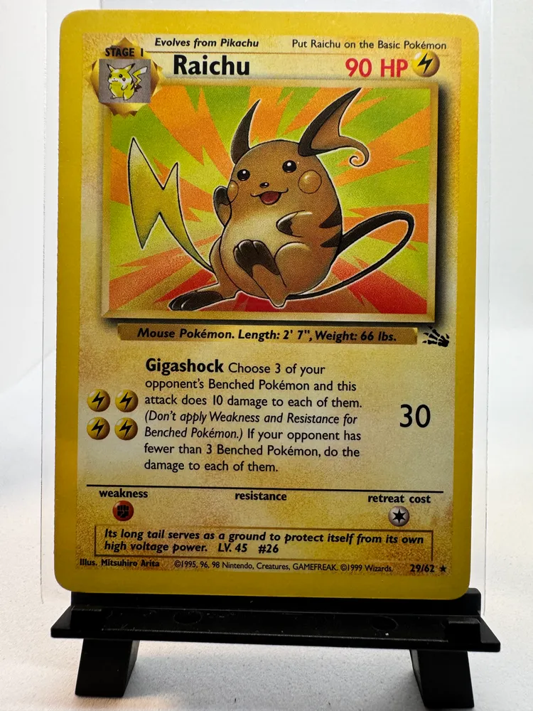 Pokemon, Raichu: 29/62