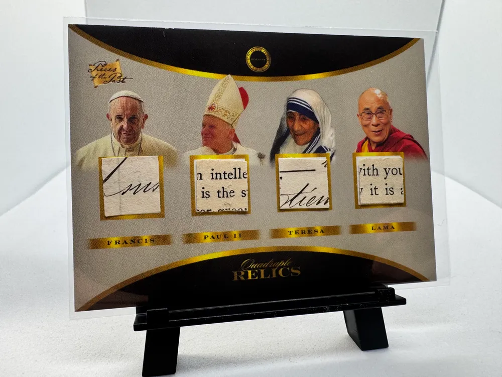Pieces of the Past, Pope Francis, Pope John Paul II, Mother Teresa, Dalai Lama: 895