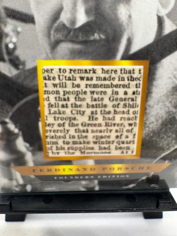 Pieces of the Past, Ferdinand Porsche: 26 view 2