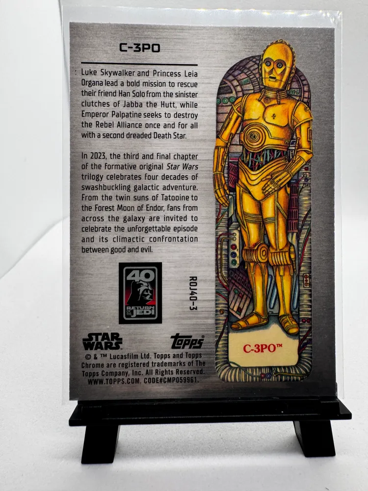 Star Wars, C-3PO: ROJ40-3 view 2