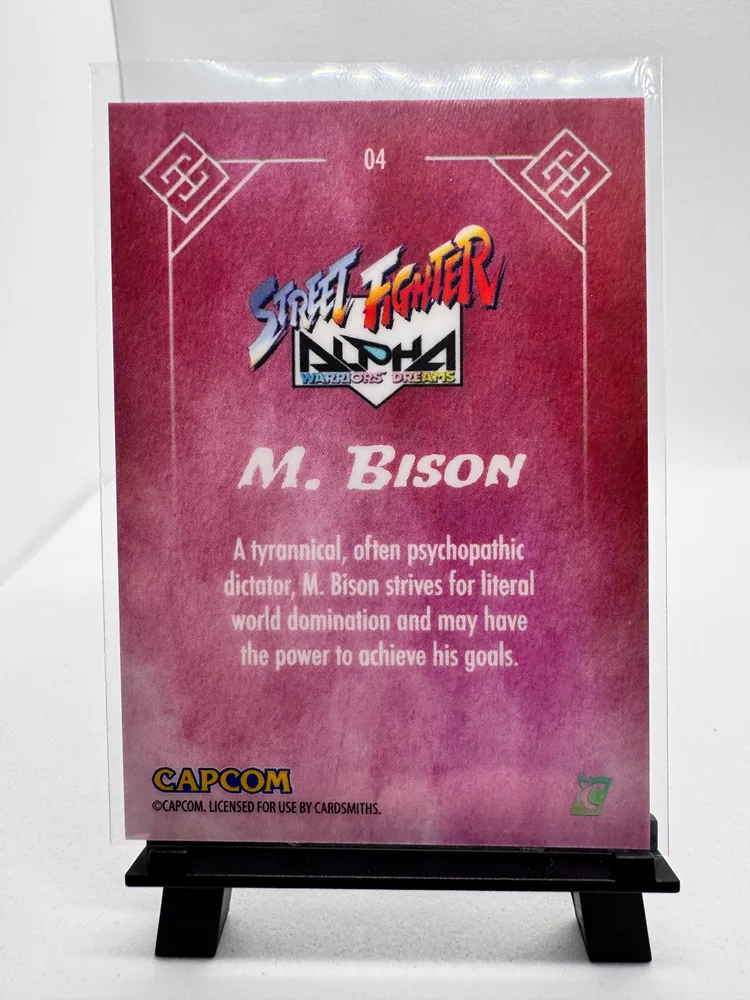 Street Fighter, M. Bison: 04 view 2