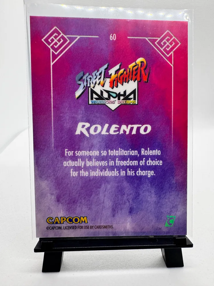 Street Fighter, Rolento: 60 view 2