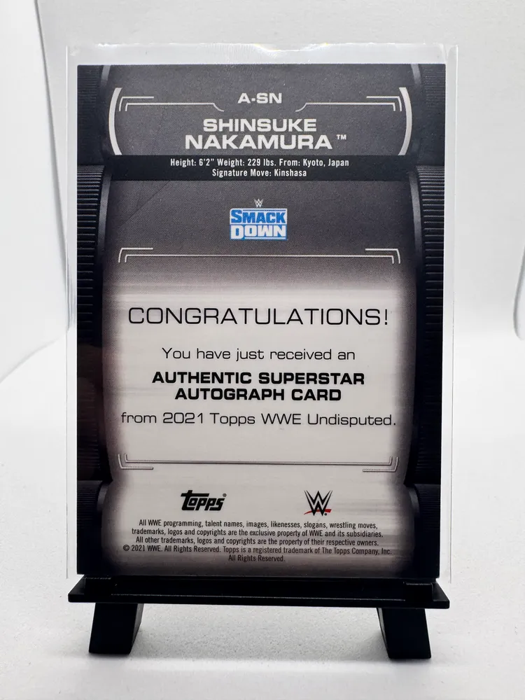 WWE, Shinsuke Nakamura: A-SN view 2
