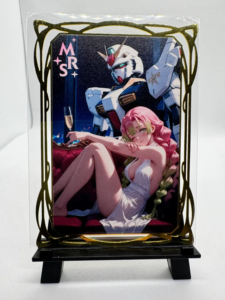 Gundam, Pink-haired waifu (unidentified)
