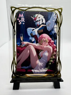 Gundam, Pink-haired waifu (unidentified)