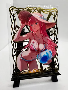 Waifu, Pink-haired beach girl
