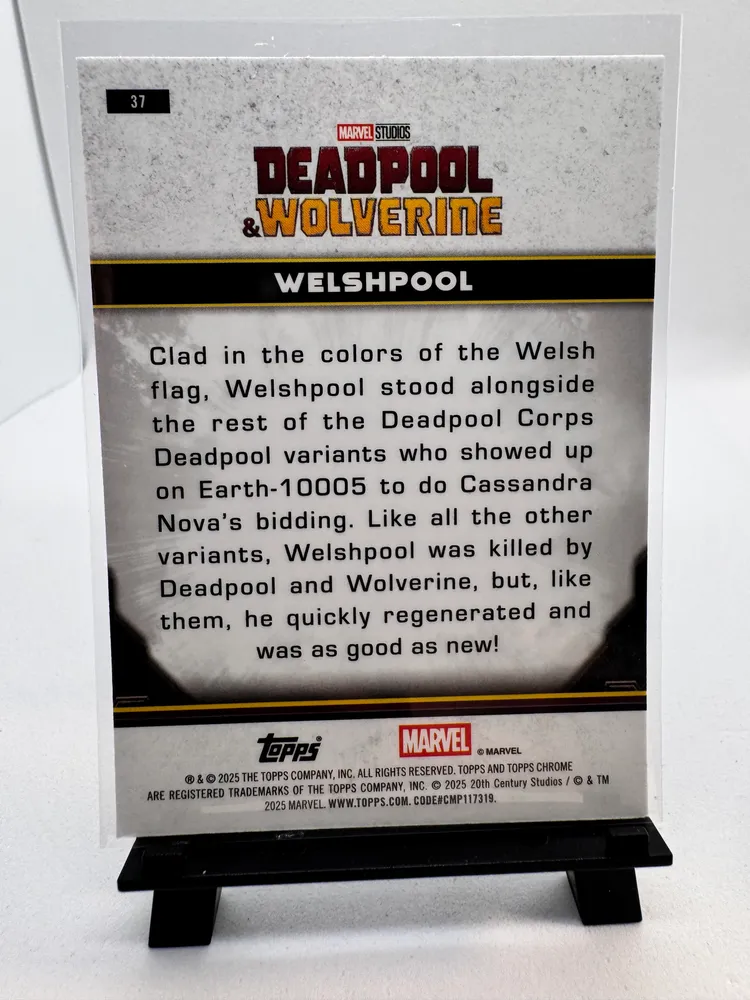Marvel, Welshpool (Deadpool variant): 37 view 2