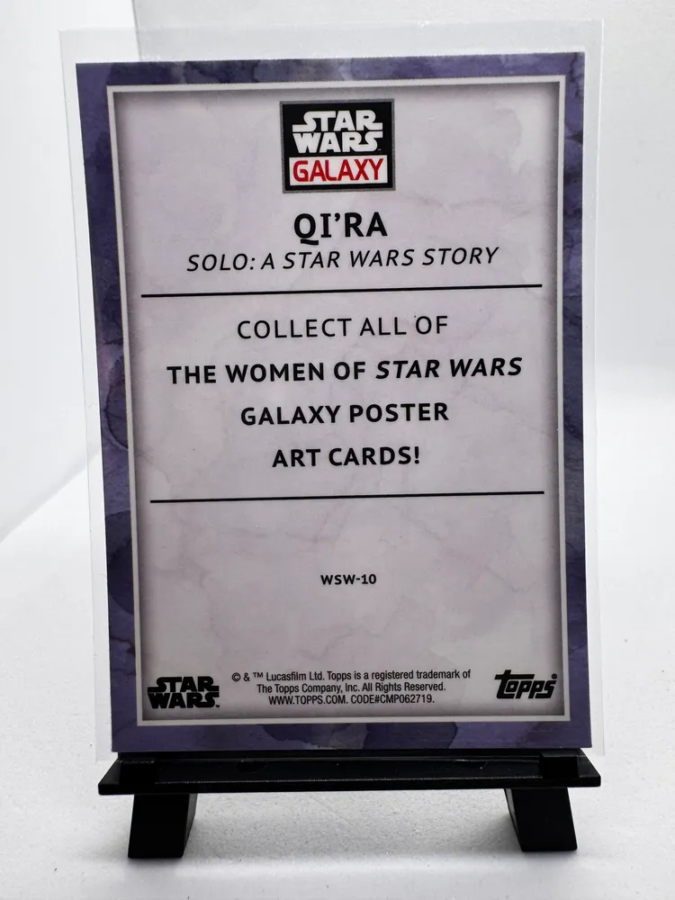 Star Wars, Qi'ra: WSW-10 view 2