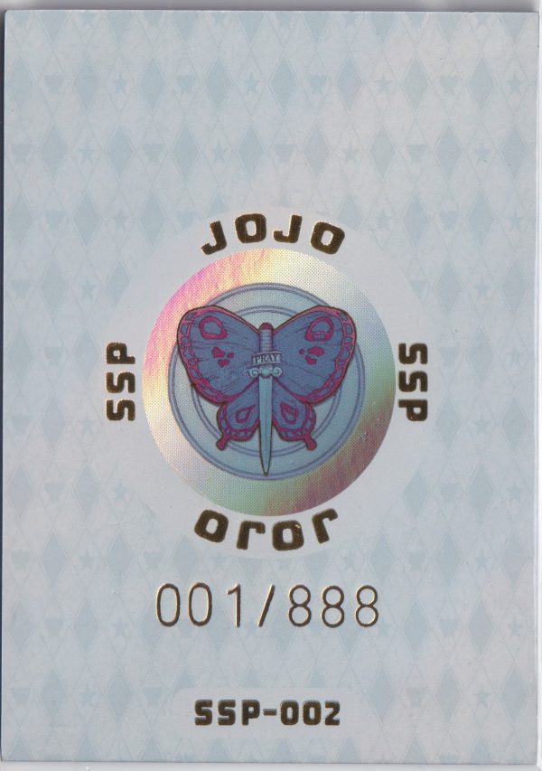 JJR-SSP-002 back, numbered to 888