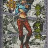 JJR-SSR-035 from JoJo's Bizarre Adventure's rainbow box trading cards
