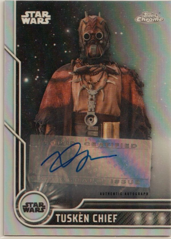 Star Wars Chrome 2023: Tusken Chief Autograph: SWC23-94A