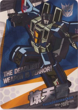 TF01-SR-017 a trading card from Transformers by Kayou