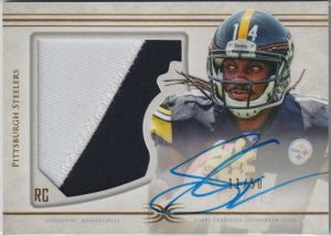 DC-12 Sammie Coates Topps Definitive 2015 patch auto