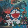 DLAM-SSR-13 trading card from an unmarked set of Doraemon