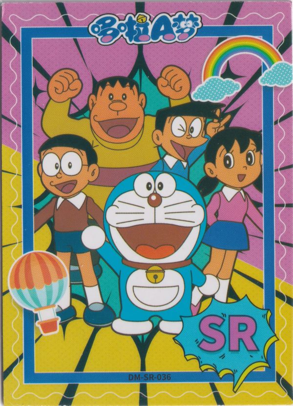 DM-SR-036 a trading card from the Doraemon "Walk with me" set.