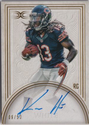 DRA-KWH Kevin White Topps Definitive 2015 auto