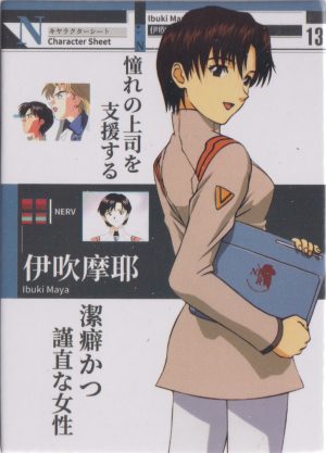 EVA-CS-13 a trading card from the Evangelion set