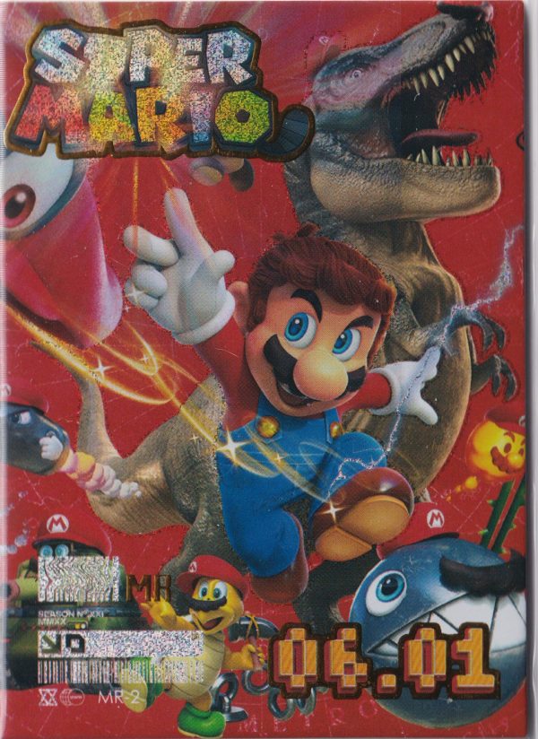 MR-2 a trading card from the atrociously priced Mario set, not Panini's set - this is from an unknown manufacturer in China