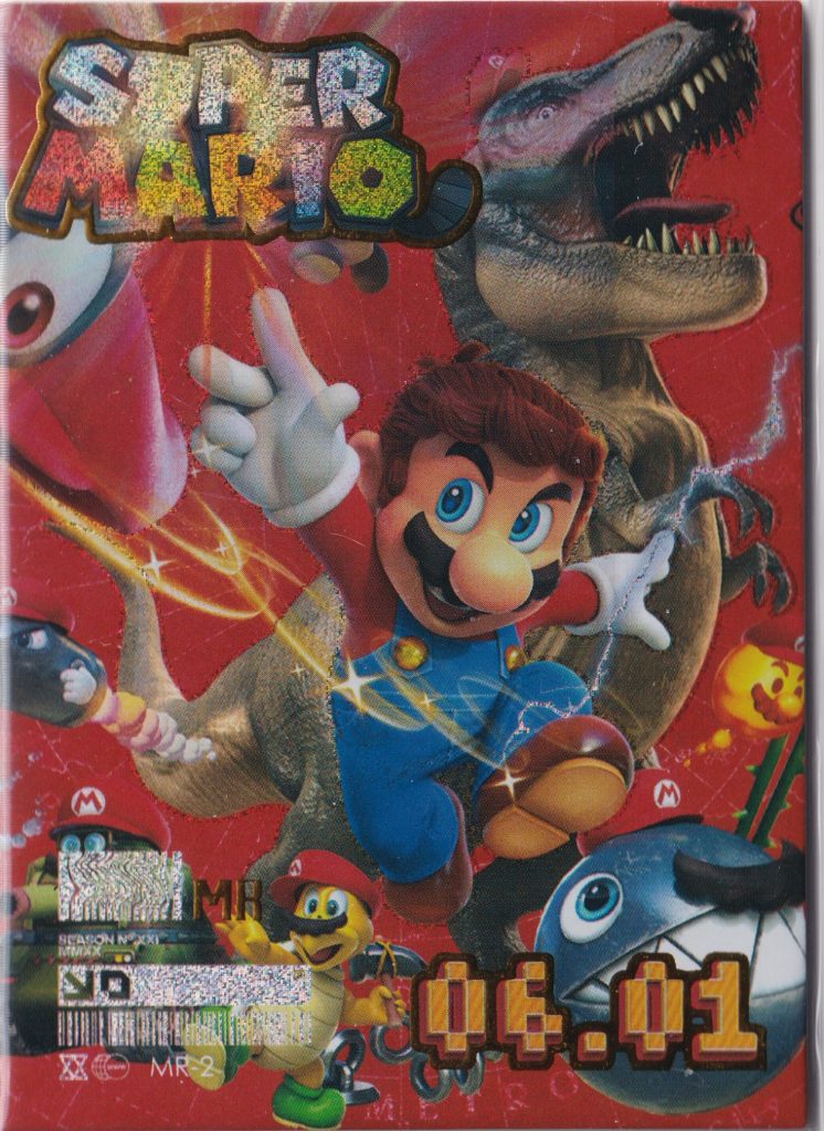 MR-2 a trading card from the atrociously priced Mario set, not Panini's set - this is from an unknown manufacturer in China