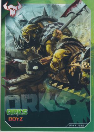 OW-119 a trading card form Panini's Warhammer 40k Dark Galaxy set