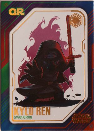 SW01-QR08 trading card, from star wars pre release 2023.