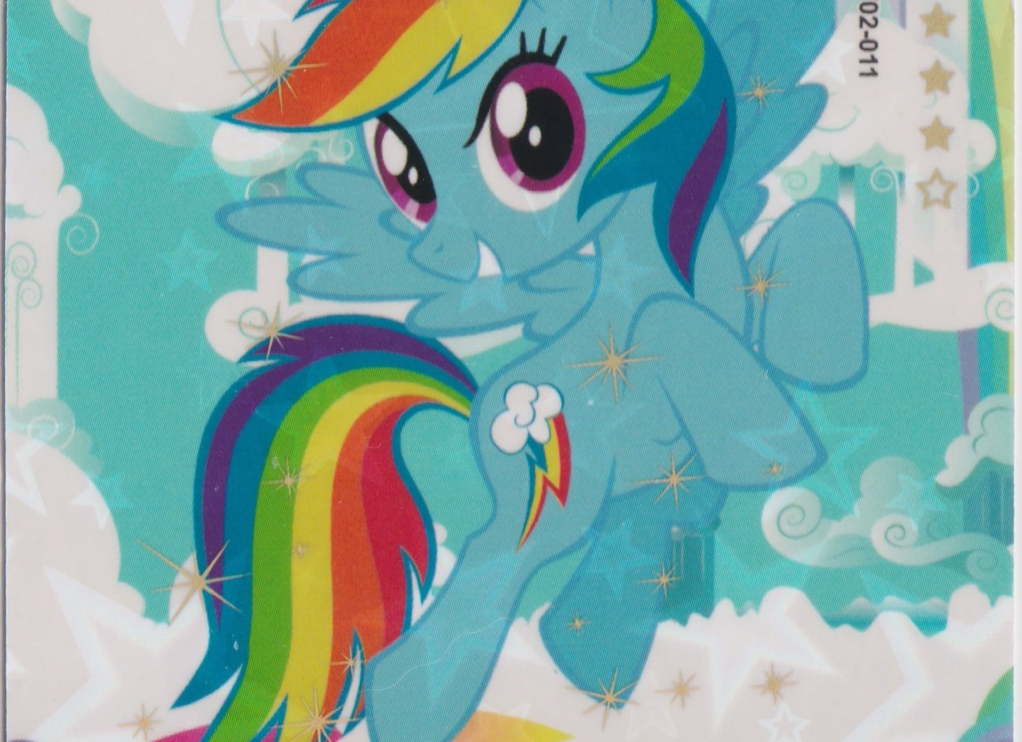 Rainbow Dash: YH-T02-011 - Trading Card Archives