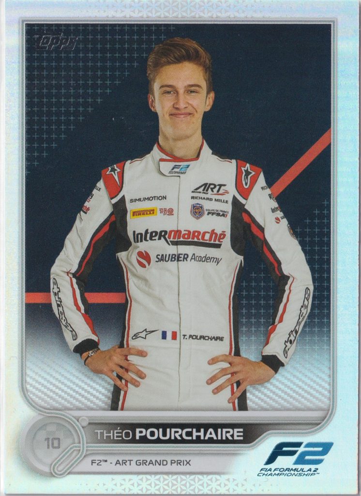 Topps F1 Flagship 2022, Theo Pourchaire 86 - Trading Card Archives