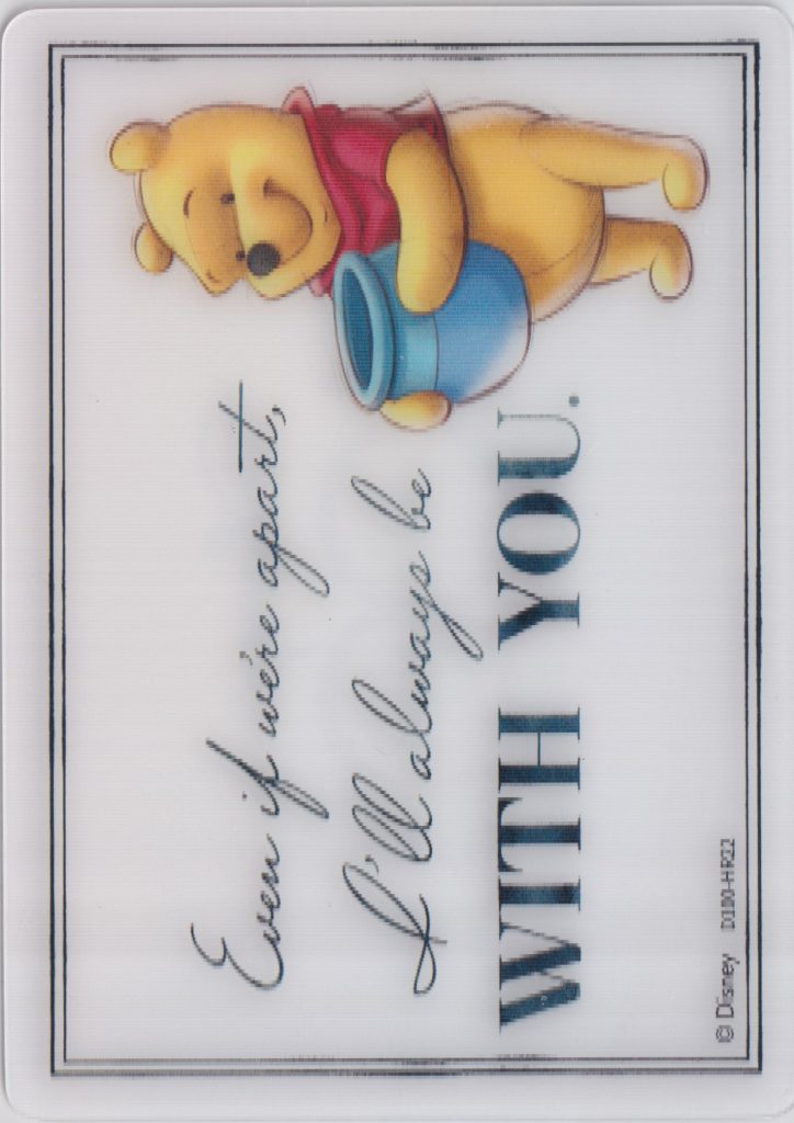 D100-HR22 trading card from card.fun's Disney 100 set